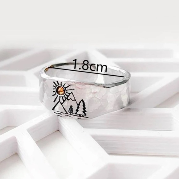 Mountains, Trees and Sun Ring - Picture 6 of 7